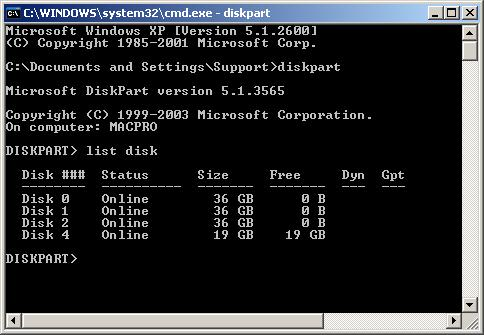 GPT Protective Partition