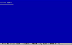 Serial ATA motherboard drivers are not properly loaded