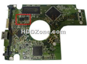 Western Digital PCB 2060-701675-001 REV P1