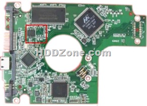 Western Digital PCB 2060-701675-001 REV P1