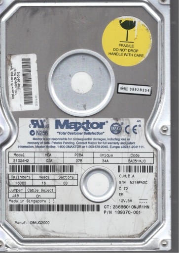 Maxtor 31024H2
