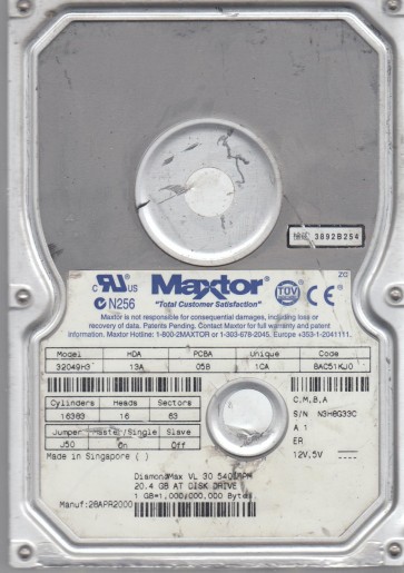 Maxtor 32049H3