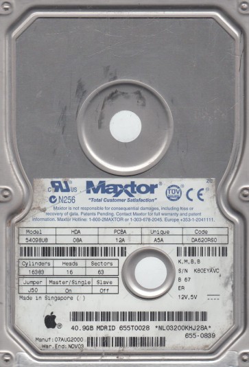 Maxtor 54098U8