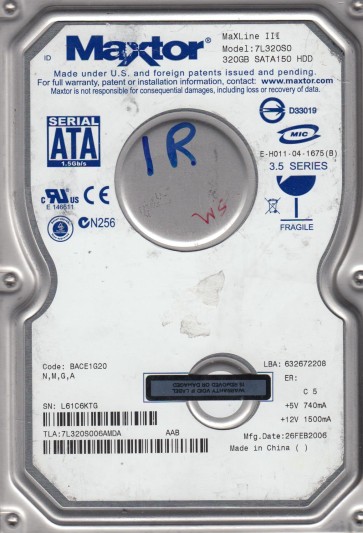 Maxtor 7L320S0