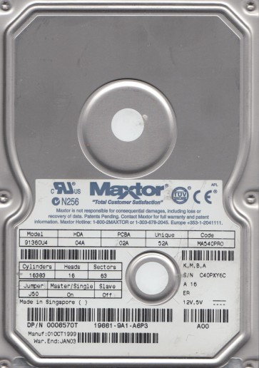 Maxtor 91360U4