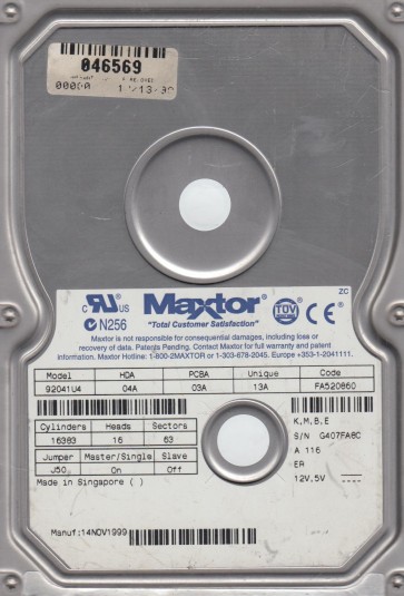 Maxtor 92041U4