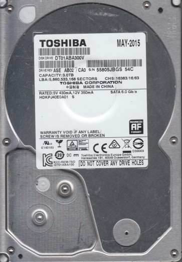 Toshiba DT01ABA300V