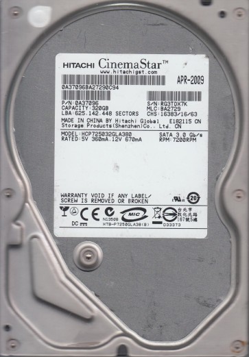Hitachi HCP725032GLA380