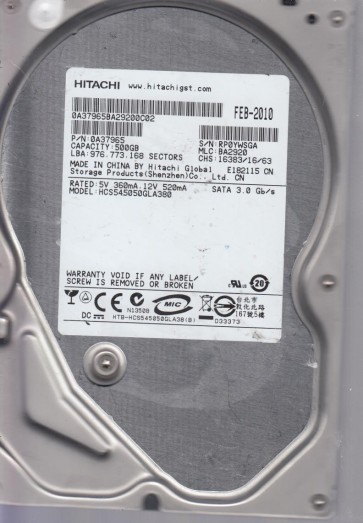 Hitachi HCS545050GLA380