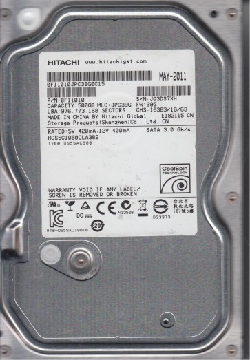 Hitachi HCS5C1050CLA382