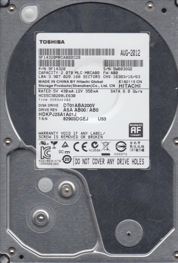 Toshiba HCS5C3020BLE630