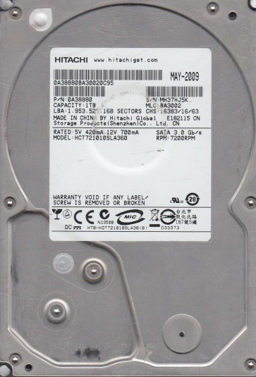 Hitachi HCT721010SLA360