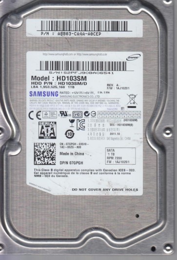 Samsung HD103SM