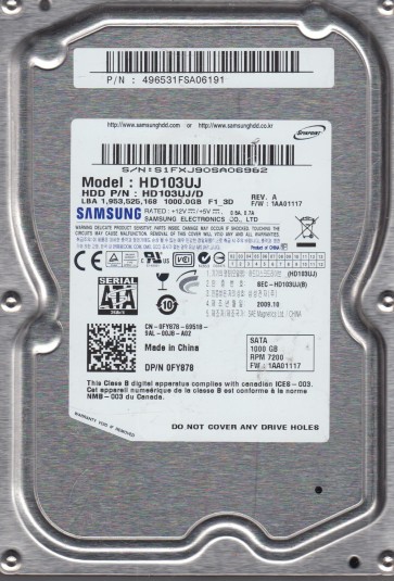 Samsung HD103UJ