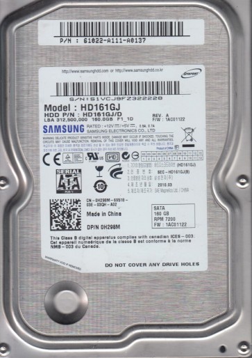 Samsung HD161GJ