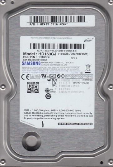 Samsung HD163GJ