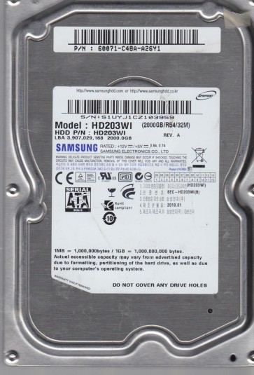 Samsung HD203WI