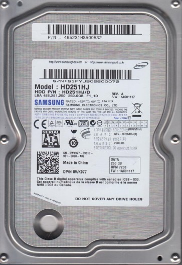 Samsung HD251HJ