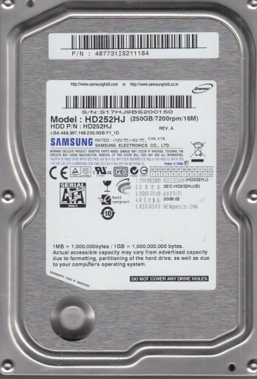 Samsung HD252HJ