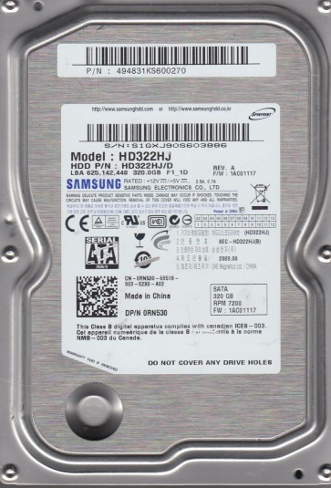 Samsung HD322HJ