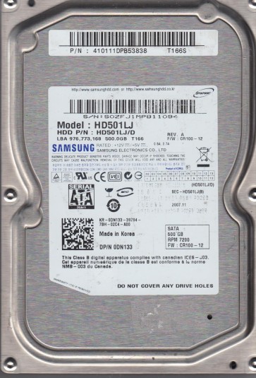 Samsung HD501LJ