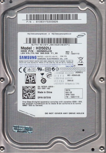 Samsung HD502IJ