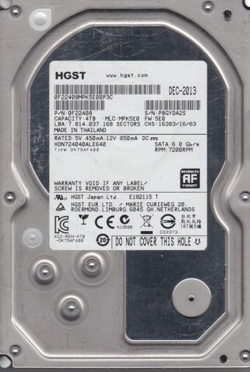 Hitachi HDN724040ALE640