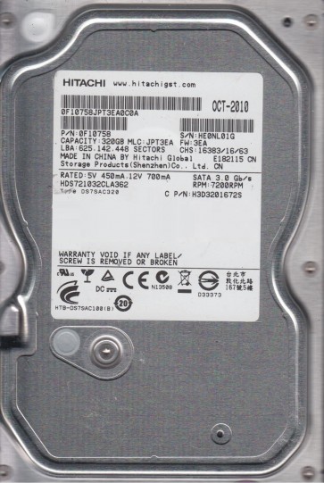 Hitachi HDS721032CLA362