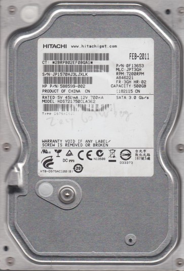 Hitachi HDS721050CLA362