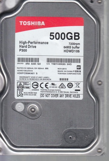 Toshiba HDWD105