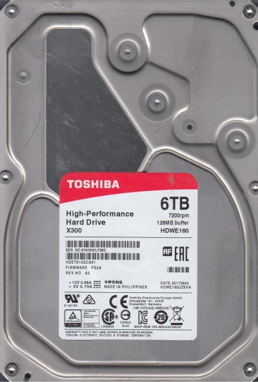 Toshiba HDWE160UZSVA