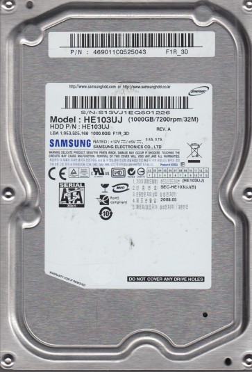 Samsung HE103UJ