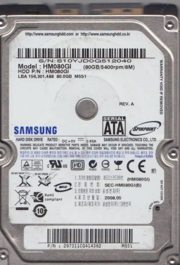 Samsung HM080GI