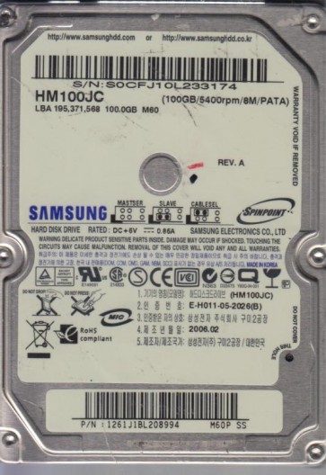 Samsung HM100JC