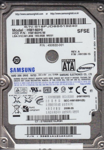 Samsung HM160HI