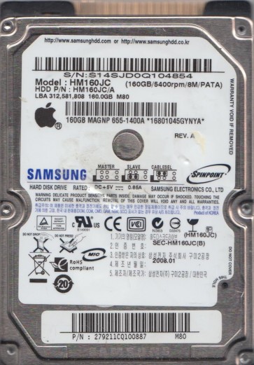 Samsung HM160JC