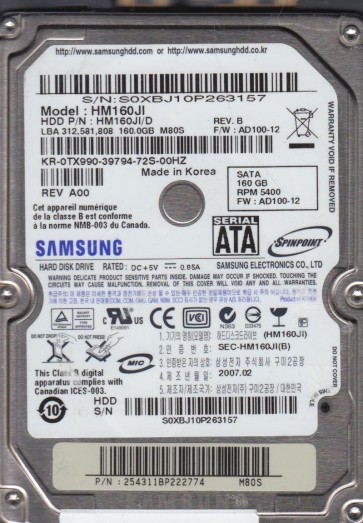 Samsung HM160JI