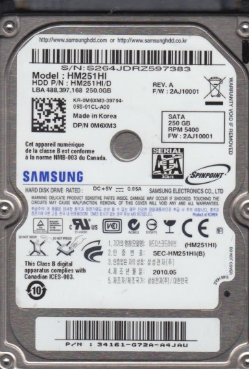 Samsung HM251HI