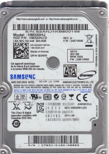Samsung HM320HJ