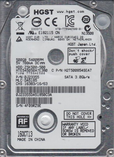 Hitachi HTE545050A7E380