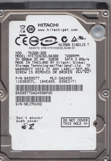 Hitachi HTE723232L9A300