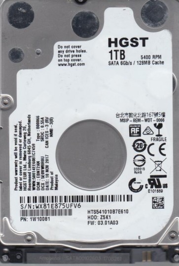 Hitachi HTS541010B7E610