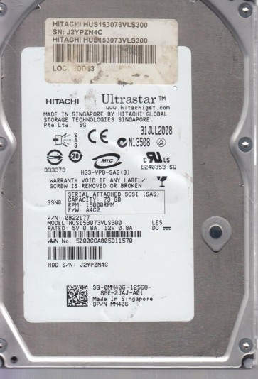 HGST HUS153073VLS300