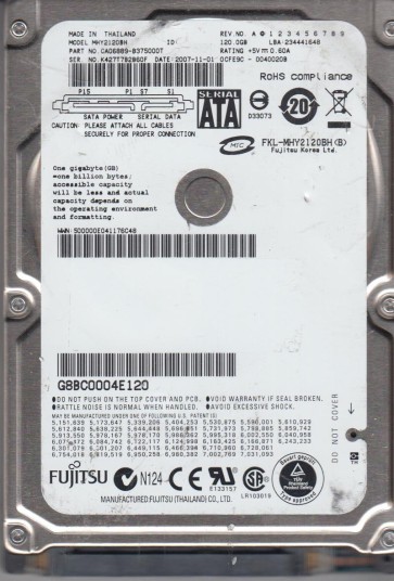 Fujitsu MHV2120BH