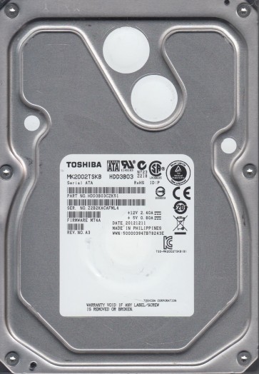 Toshiba MK2002TSKB