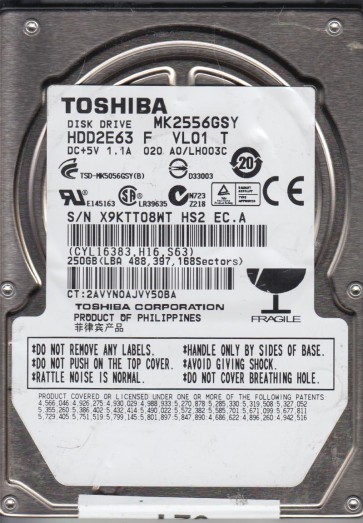 Toshiba MK2556GSY