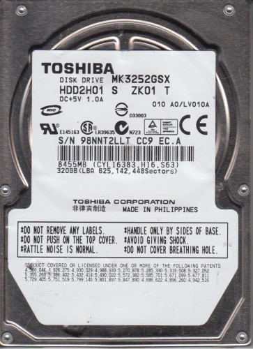 Toshiba MK3252GSX