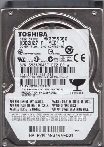 Toshiba MK3255GSX