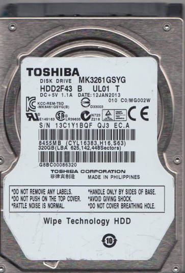 Toshiba MK3261GSYG