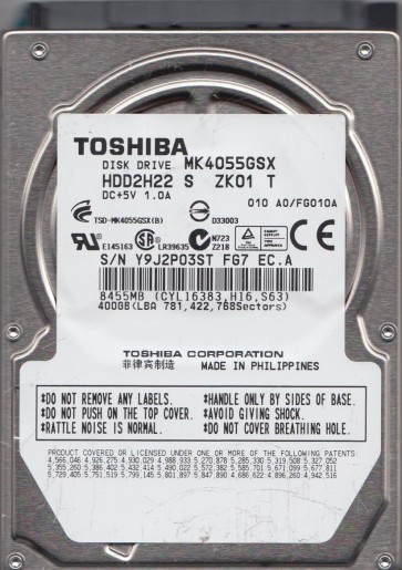 Toshiba MK4055GSX